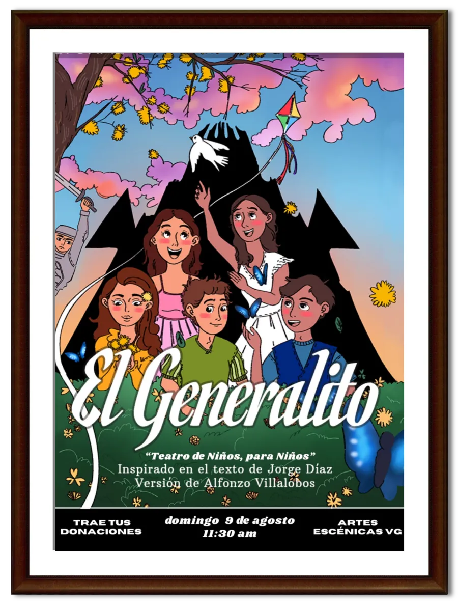 El Generalito — Teatro de niños, para niños · sobre el texto de Jorge Díaz